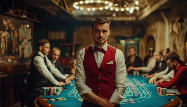 cmbets VIP Roulette studio with live dealer and exclusive seating layout